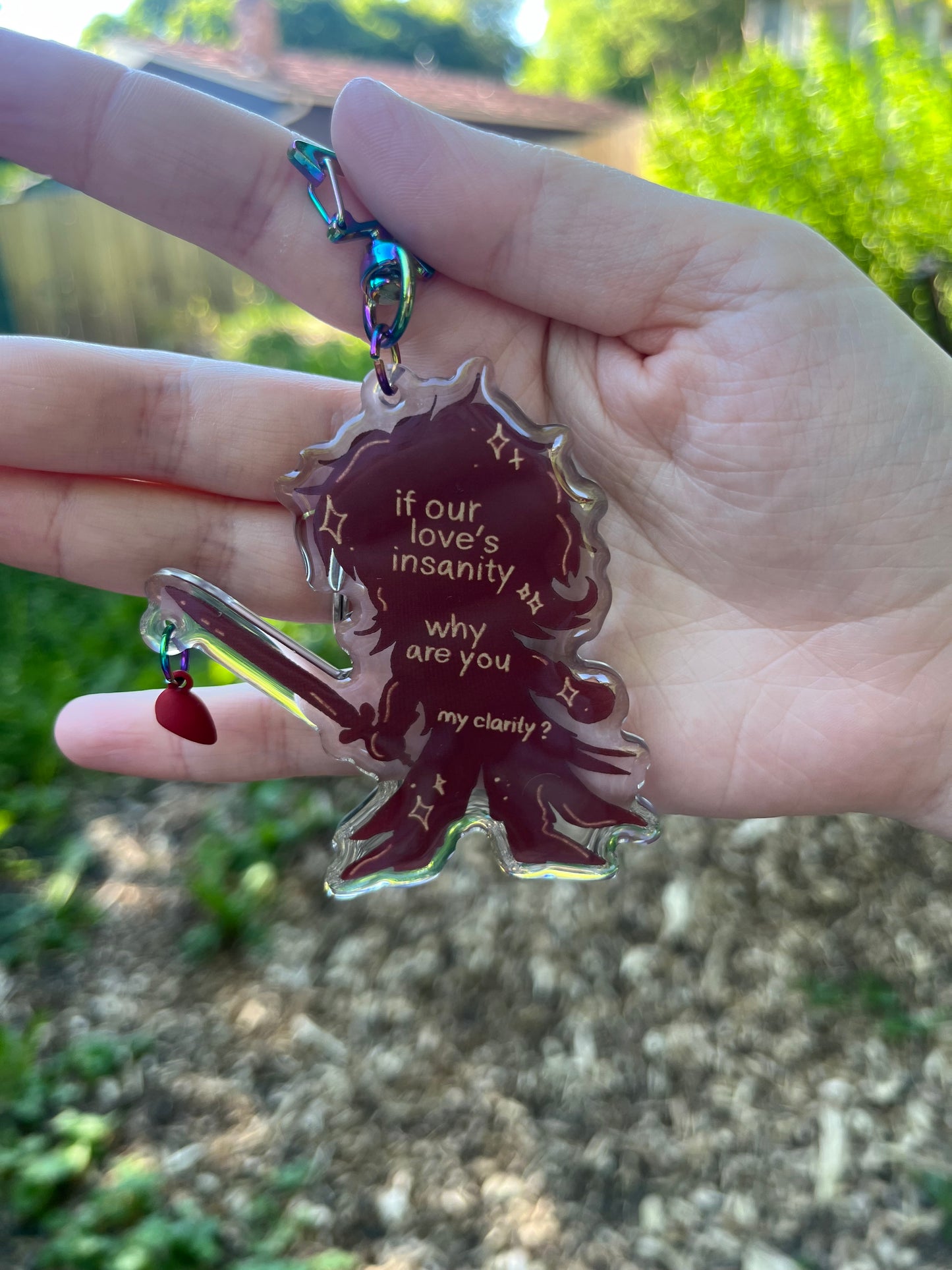 Renheng Clarity Magnet Keychain