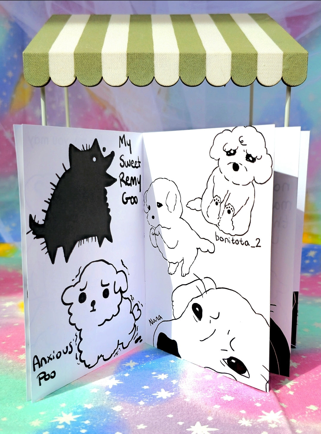 I dont know how to draw dogs Zine