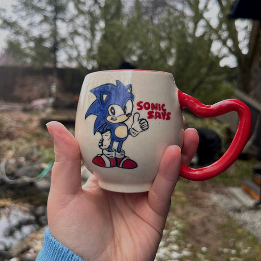 BLUE HOG & EMO HOG SAFE S*X MUGS