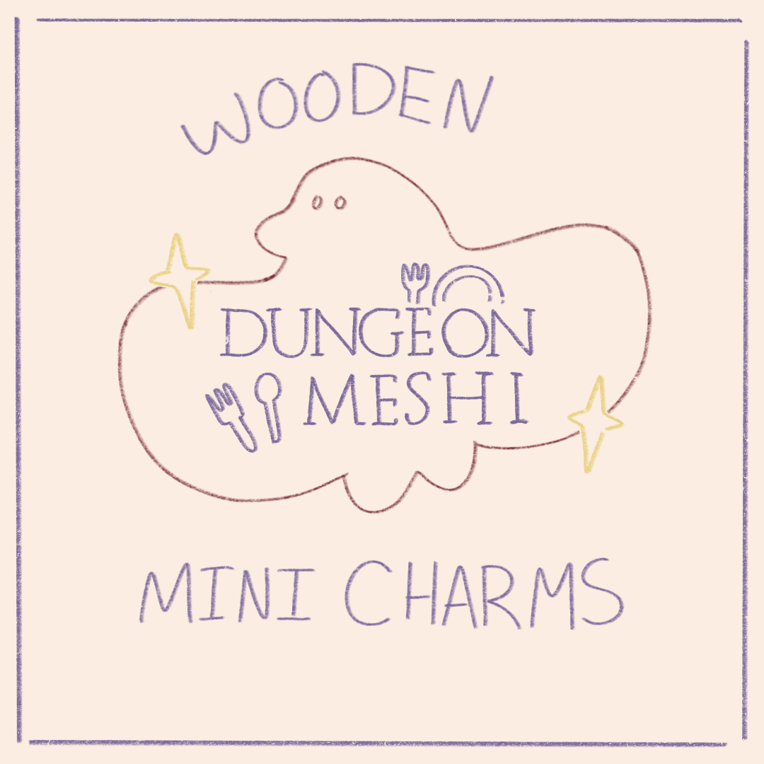 Dungeon Food Wooden Charms