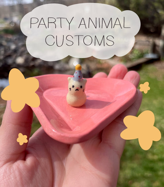 Custom Party Animal Dish!