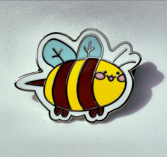 Bee Ok 1.5 inch Hard Enamel Pin