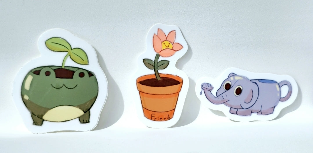 Friends of The Garden Stickers