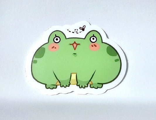 Just a Frog Sticker