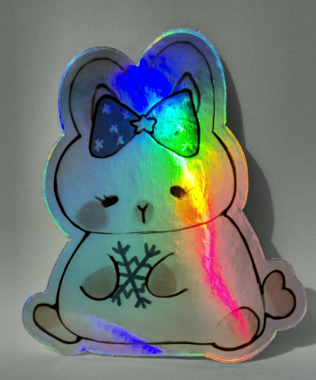 SnowBunny Holo Sticker