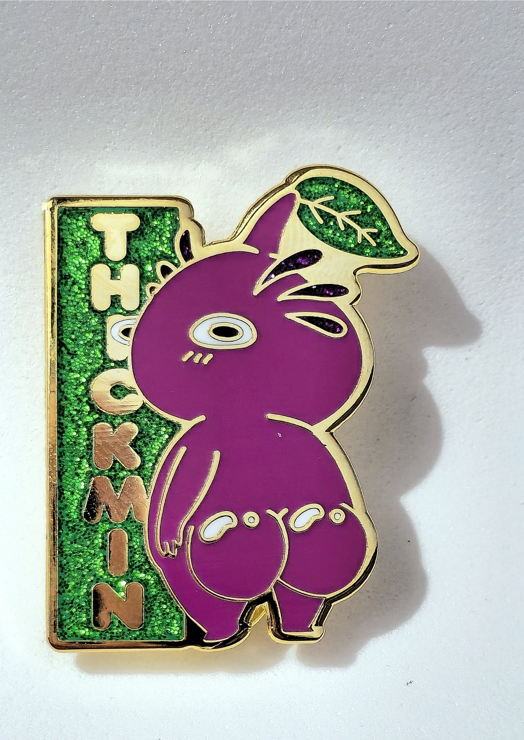 Thickmin 2 inch Hard Enamel Pin